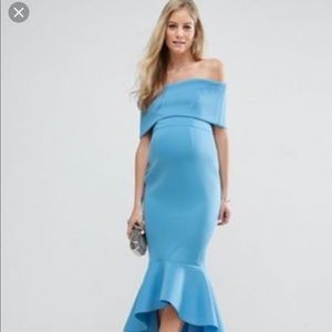 Asos MATERNITY Peplum Dress